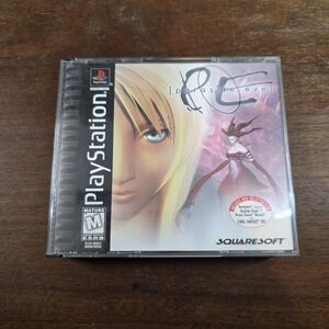 Ps1 Psx Psone Parasite Eve Black Label Edition + Bonus Disc Reg Card Game Cib